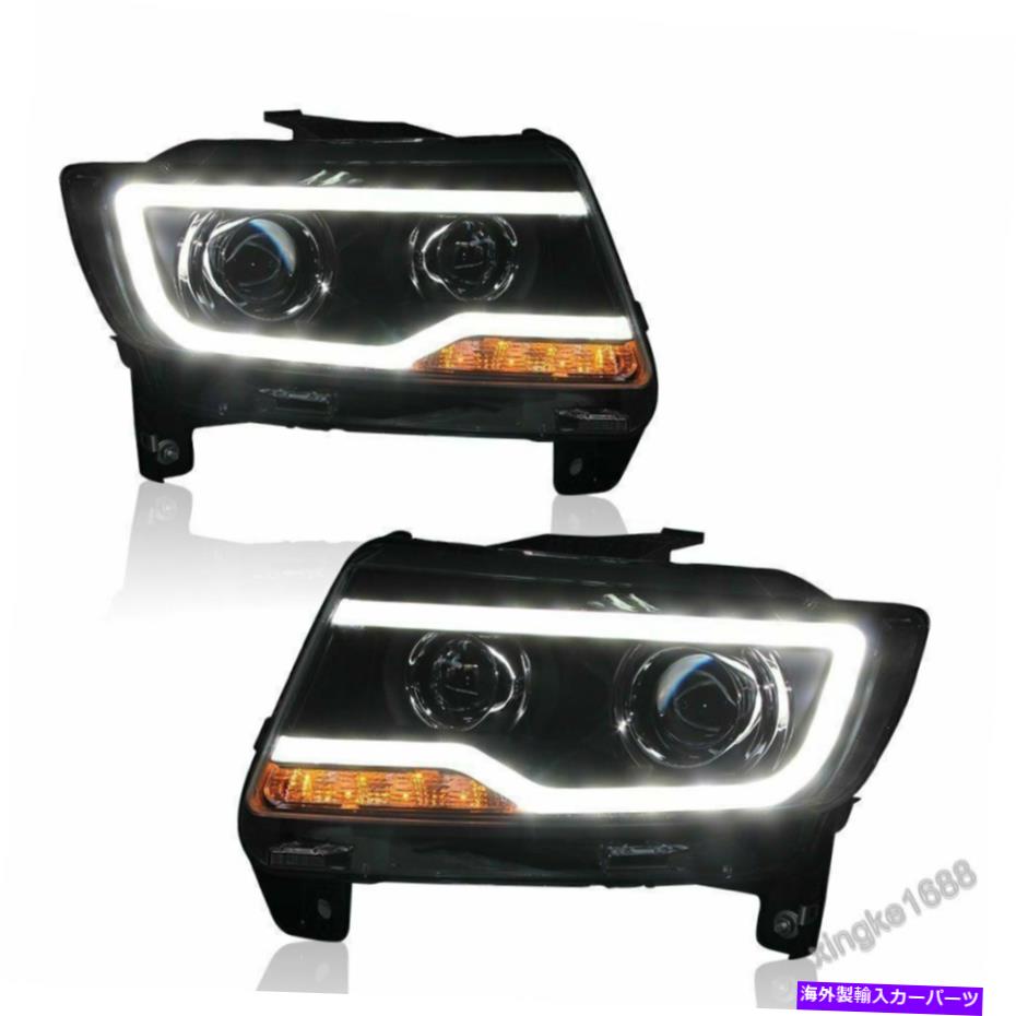 USヘッドライト バイキセノンプロジェクター付きのJEEPコンパス2011-2013スタイルのヘッドライト Fits For Jeep Compass 2011-2013 Style Headlights with Bi-xenon Projector【並行輸入品】 103,309円