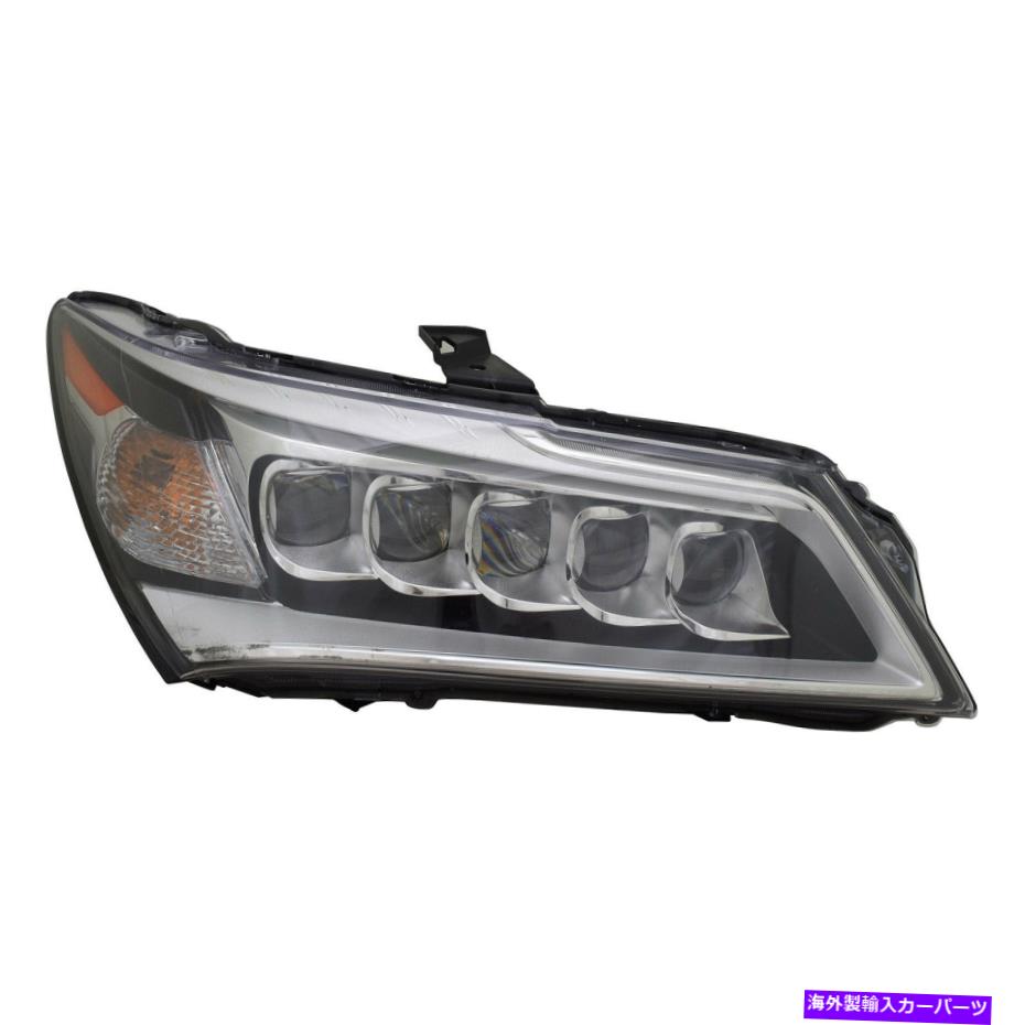 USヘッドライト 2014-2016 Acura MDXのためのRh旅客側LEDヘッドライトヘッドランプ RH Passenger Side LED Headlight Head Lamp For 2014-2016 Acura MDX【並行輸入品】