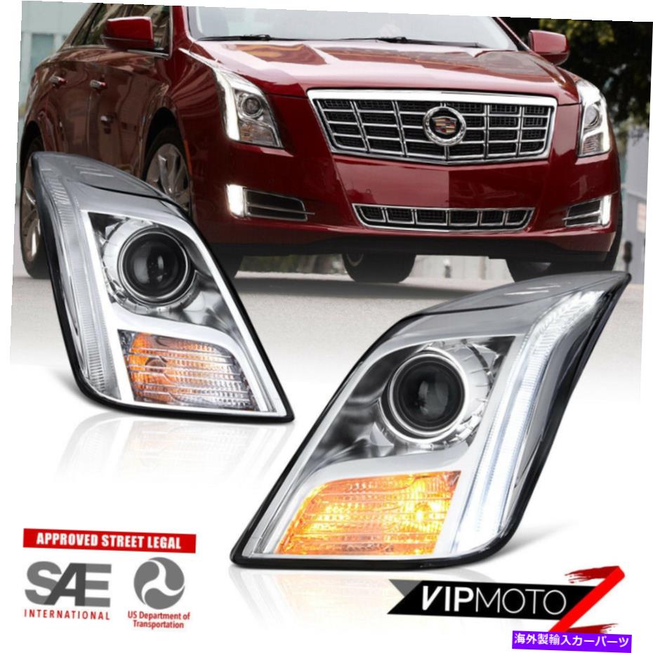 USヘッドライト 2013-2014 Cadillac XTSヘッドライトペアの交換用AFSモデル For 2013-2014 Cadillac XTS Headlight Pair Replacement For Factory HID AFS Models【並行輸入品】