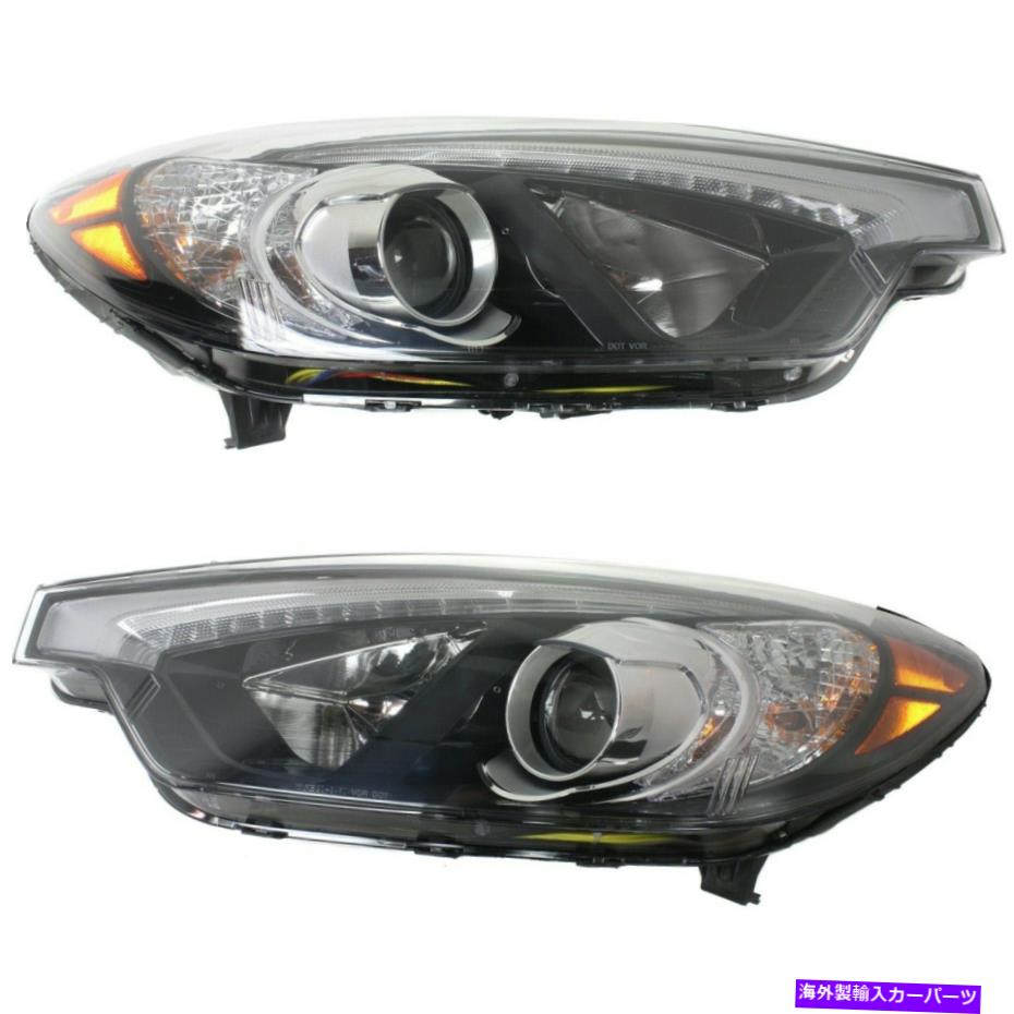 USヘッドライト 92102A7210,92101A7210 Capaドライバ＆旅客サイドLH RH for Kia Forte Koup 92102A7210, 92101A7210 CAPA Driver & Passenger Side LH RH for Kia Forte Koup【並行輸入品】｜Us Custom Parts Shop USDM