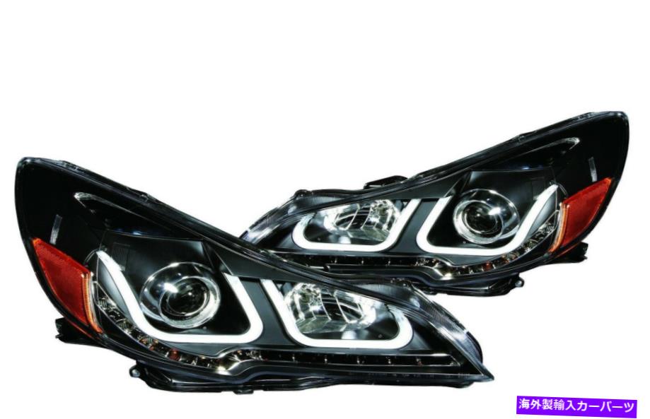 USヘッドライト Anzo 111285 BlackProjectorヘッドライトU-Bartyle 10-14 Subaru Outback / Legacy Anzo 111285 BlackProjector Headlights U-BarStyle for 10-14 Subaru Outback/Legacy【並行輸入品】