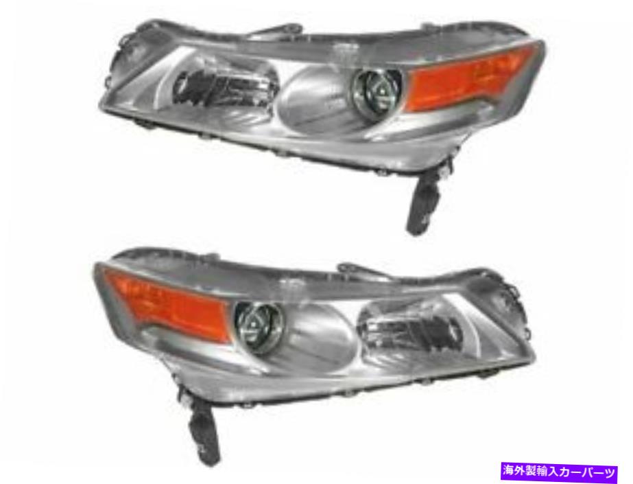 USヘッドライト 2009-2011 Acura TL 2010 W698TJのヘッドライトアセンブリ Headlight Assembly Set For 2009-2011 Acura TL 2010 W698TJ【並行輸入品】