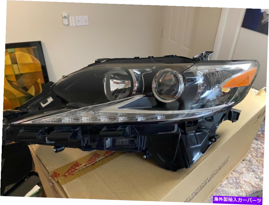 USヘッドライト 2017/18 Lexus ES350左側のヘッドライトLEDシングルプロジェクターOEM＃81070-33550 2017/18 LEXUS ES350 LEFT SIDE HEADLIGHT LED SINGLE PROJECTOR OEM # 81070-33550【並行輸入品】｜Us Custom Parts Shop USDM 108,078円