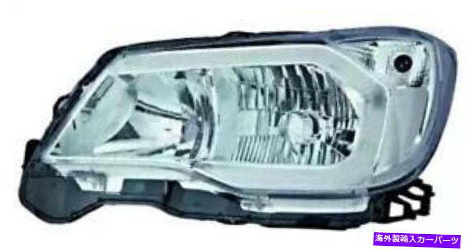 USヘッドライト LEDヘッドライトフロントランプ右フィットSubaru Forester SUV 2013- LED Headlight Front Lamp RIGHT Fits SUBARU Forester Suv 2013-【並行輸入品】