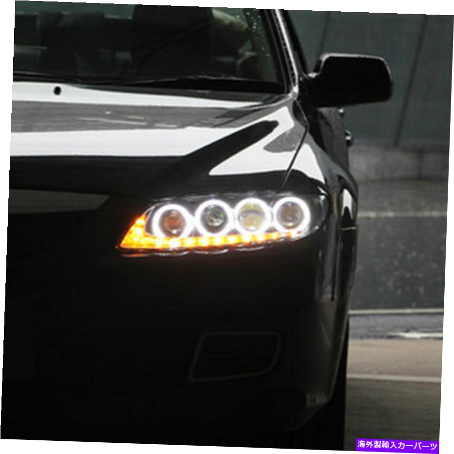 USヘッドライト Mazda 6 Atenza HIDヘッドライトプロジェクターLED DRLがOEMヘッドライトを置き換える03-08 For Mazda 6 Atenza HID Headlights Projector LED DRL Replace OEM Headlights 03-08【並行輸入品】｜Us Custom Parts Shop USDM