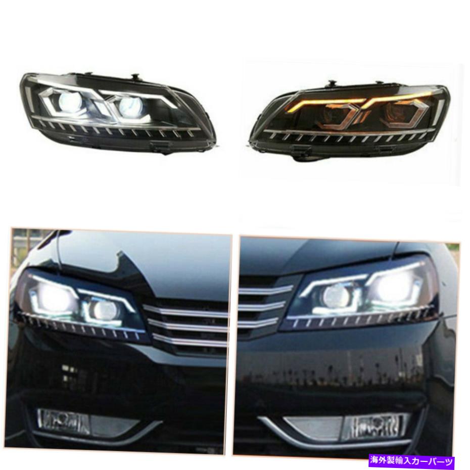 USヘッドライト VW Passat 11-15 LED DRLのHIDヘッドライトアセンブリLED DRL工場のハロゲン HID Headlights Assembly For VW Passat 11-15 LED DRL Replace Factory Halogen【並行輸入品】|Us Custom Parts Shop USDM
