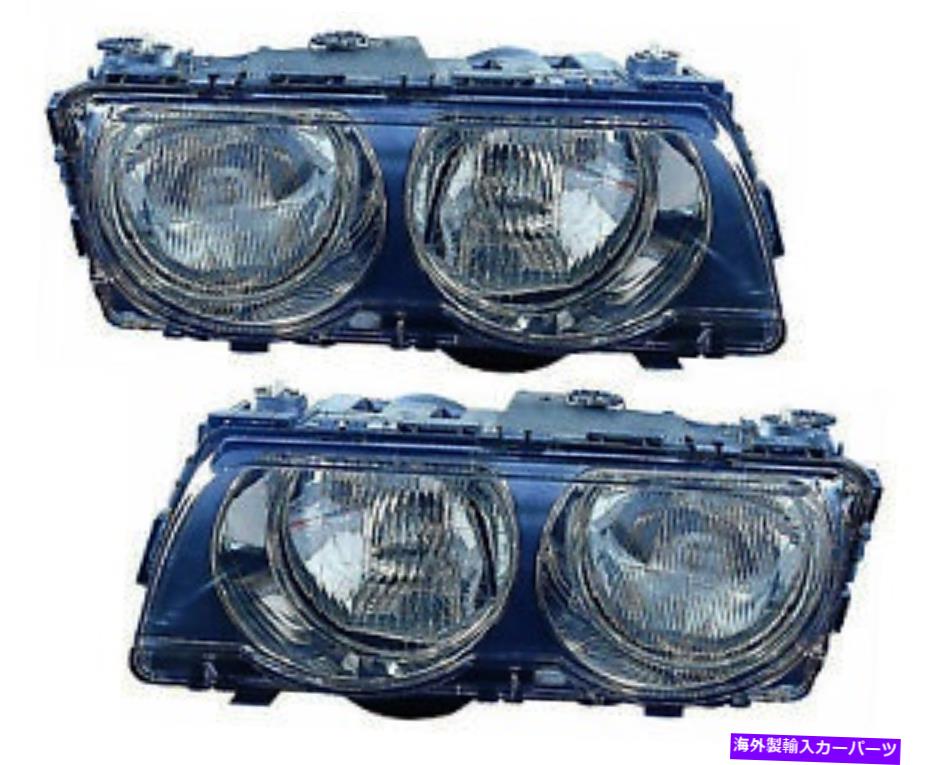 USヘッドライト 1999年2000年2001年BMW 7シリーズヘッドライトペアセット For 1999 2000 2001 Bmw 7 Series Headlights Pair Set【並行輸入品】