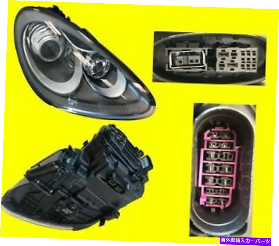 USヘッドライト Porsche Cayenneヘッドライト2011-2013 HID W / DRL右側 Porsche Cayenne Headlight 2011-2013 HID w/ DRL Right Side【並行輸入品】
