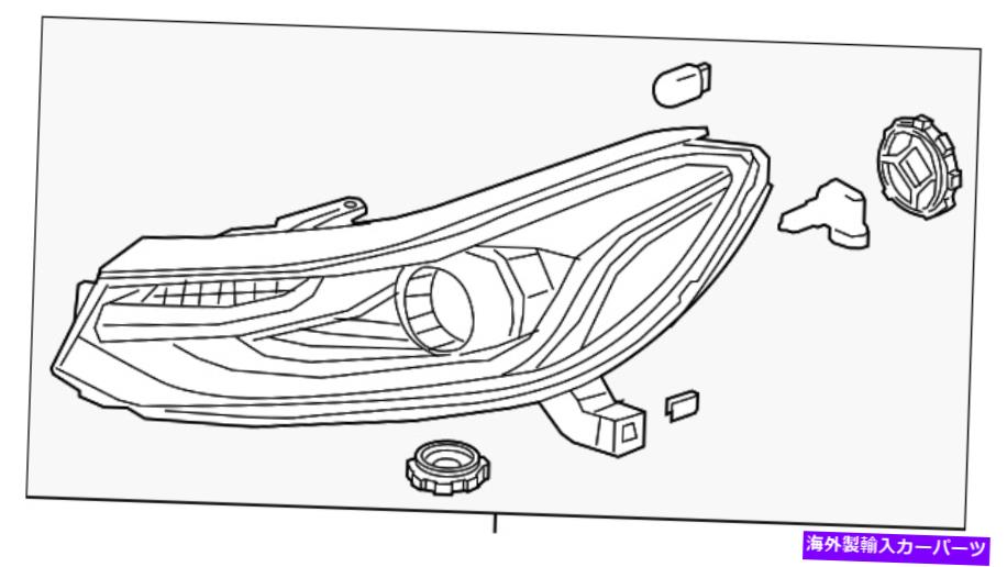 USヘッドライト 純正GMヘッドランプ42725480 Genuine GM Headlamp 42725480【並行輸入品】｜Us Custom Parts Shop USDM