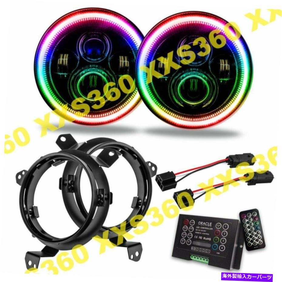USヘッドライト Oracle Headlights LED High Powered 7 \