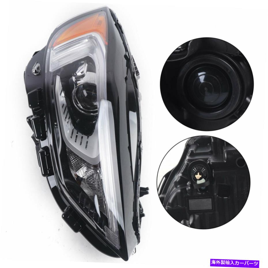USヘッドライト 2019-2021フォードエッジファクトリーLEDヘッドライト右助手席側ヘッドランプ For 2019-2021 Ford Edge Factory LED Headlight Right Passenger Side Head Lamp【並行輸入品】