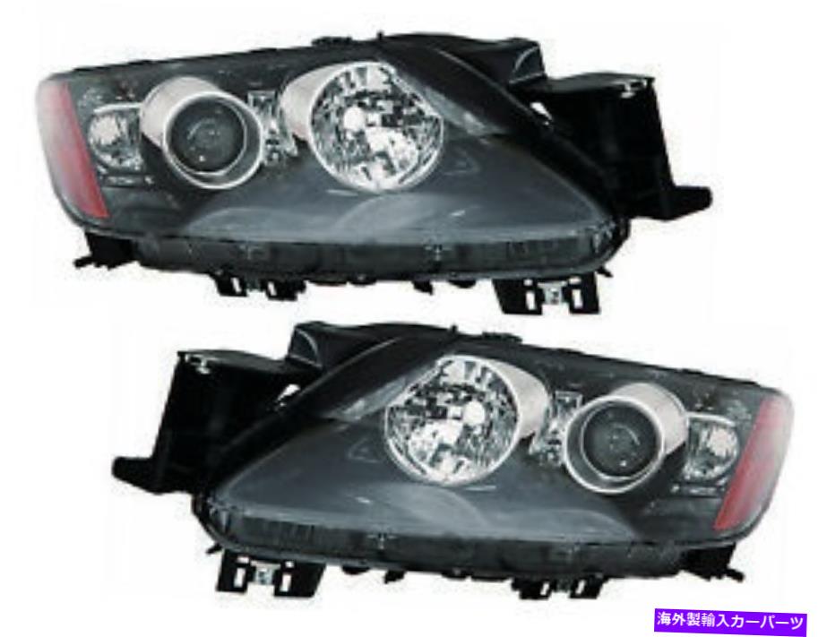 USヘッドライト 2009年のMazda CX7ヘッドライトペアセット For 2009 Mazda Cx7 Headlights Pair Set【並行輸入品】