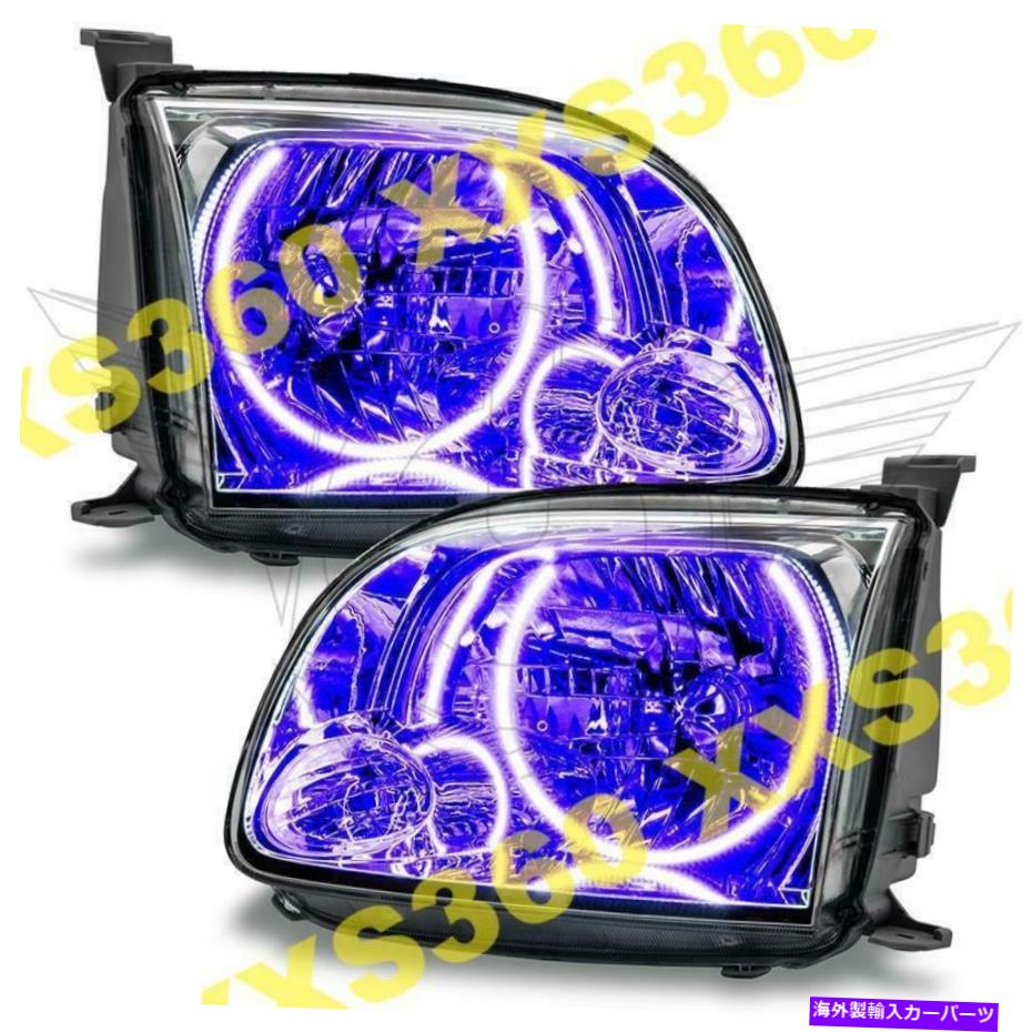 USヘッドライト トヨタ・ツンドラ05-06紫色のLEDの天使の目のためのOracle Halo 2xヘッドライト ORACLE Halo 2x HEADLIGHTS for Toyota Tundra 05-06 PURPLE LED Angel Eyes【並行輸入品】 105,694円
