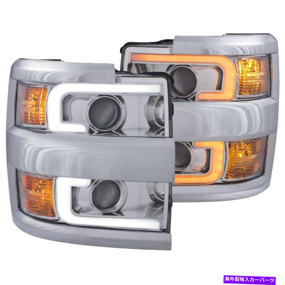 USヘッドライト Anzo USA 111366プロジェクターヘッドライトセット Anzo USA 111366 Projector Headlight Set【並行輸入品】
