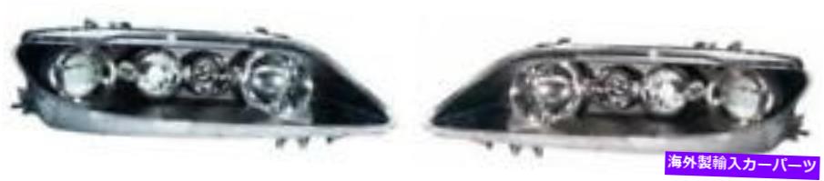 USヘッドライト 2006年 - 2008年パーツ6フロントヘッドライトアセンブリの交換用ハウジング SIDE/PAIR for 2006 - 2008 Mazda 6 Front Headlight Assembly Replacement Housing【並行輸入品】