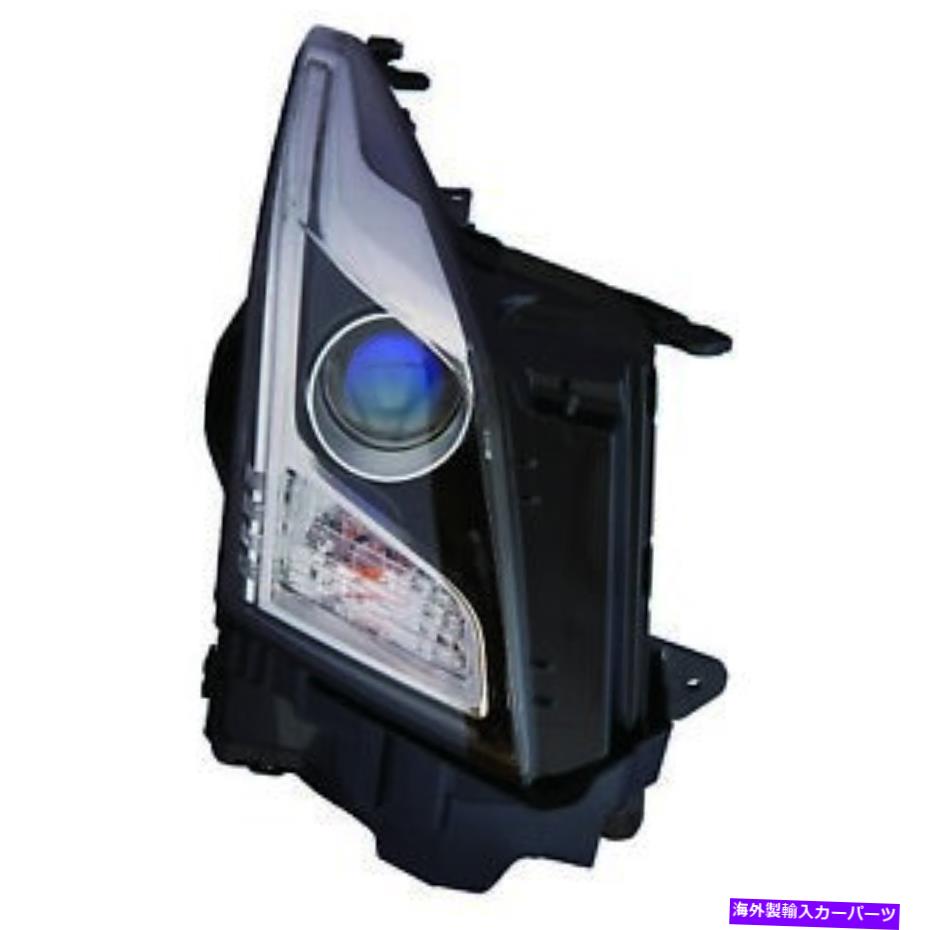USヘッドライト CPPカーパは2013年から2017年のキャデラックATSのための右プラスチック製のヘッドライト CPP CAPA Right Plastic Headlight for 2013-2017 Cadillac ATS【並行輸入品】|Us Custom Parts Shop USDM