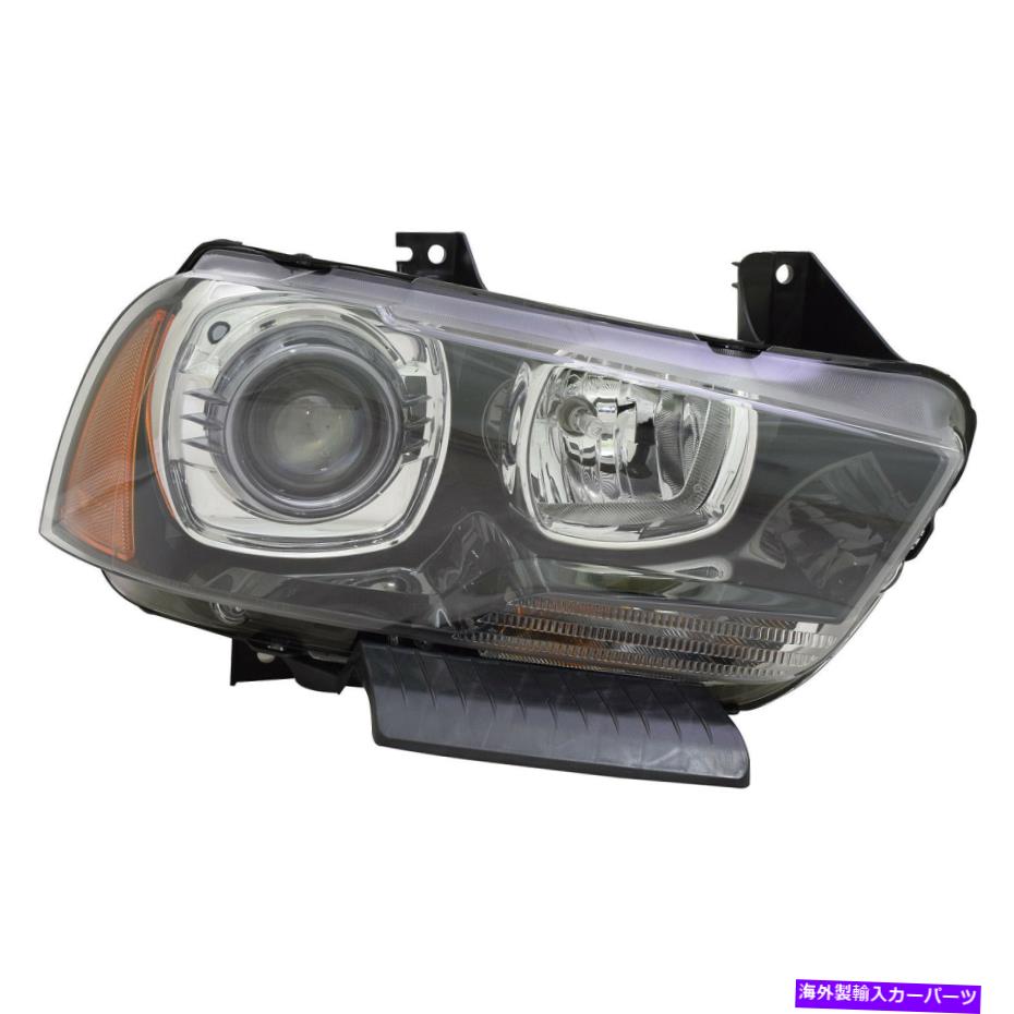USヘッドライト ヘッドライトアセンブリ - CAPA認定右TYCフィット11-14 Dodge Charger Headlight Assembly-Capa Certified Right TYC fits 11-14 Dodge Charger【並行輸入品】|Us Custom Parts Shop USDM