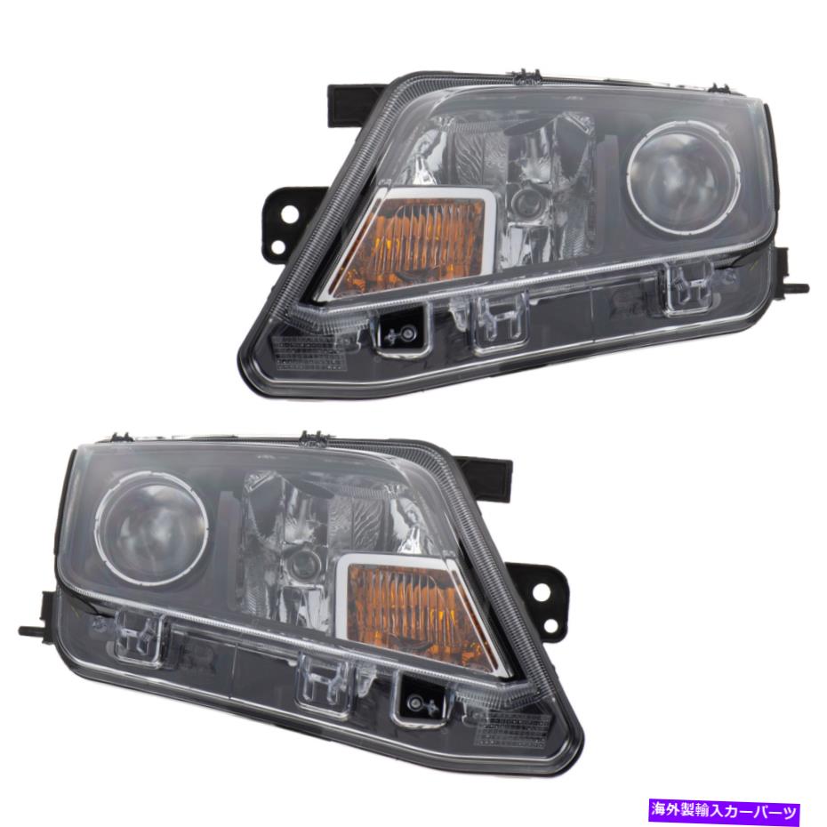 USヘッドライト OEM新面右右＆左ヘッドライトランプアセンブリセット（2）2010-2012フォードフュージョン OEM NEW Front Right & Left Headlight Lamp Assembly Set (2) 2010-2012 Ford Fusion【並行輸入品】