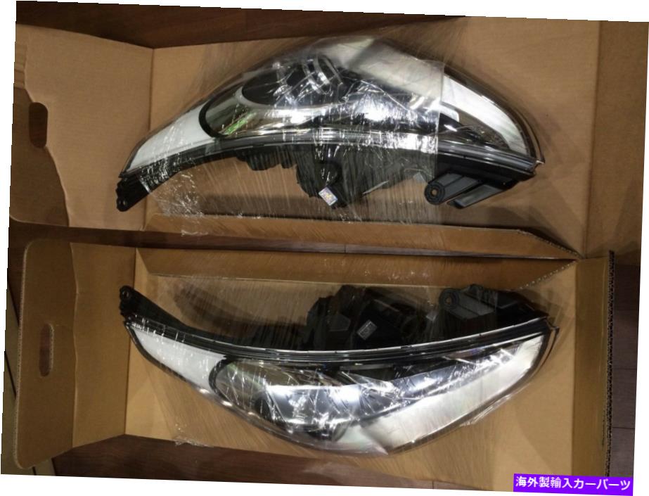 USヘッドライト 純正プロジェクションヘッドランプは2011年から2017年の両側を照らしますVeloster Turbo Genuine Projection Head Lamps Lights Both Sides For 2011-2017 Veloster Turbo【並行輸入品】