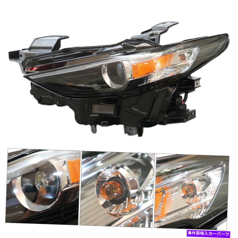 USヘッドライト 2019-2020 Mazda 3フルLEDヘッドライトアセンブリ以外の非適応左右 For 2019-2020 Mazda 3 Full LED Headlight Assembly Non-Adaptive Left & Right【並行輸入品】