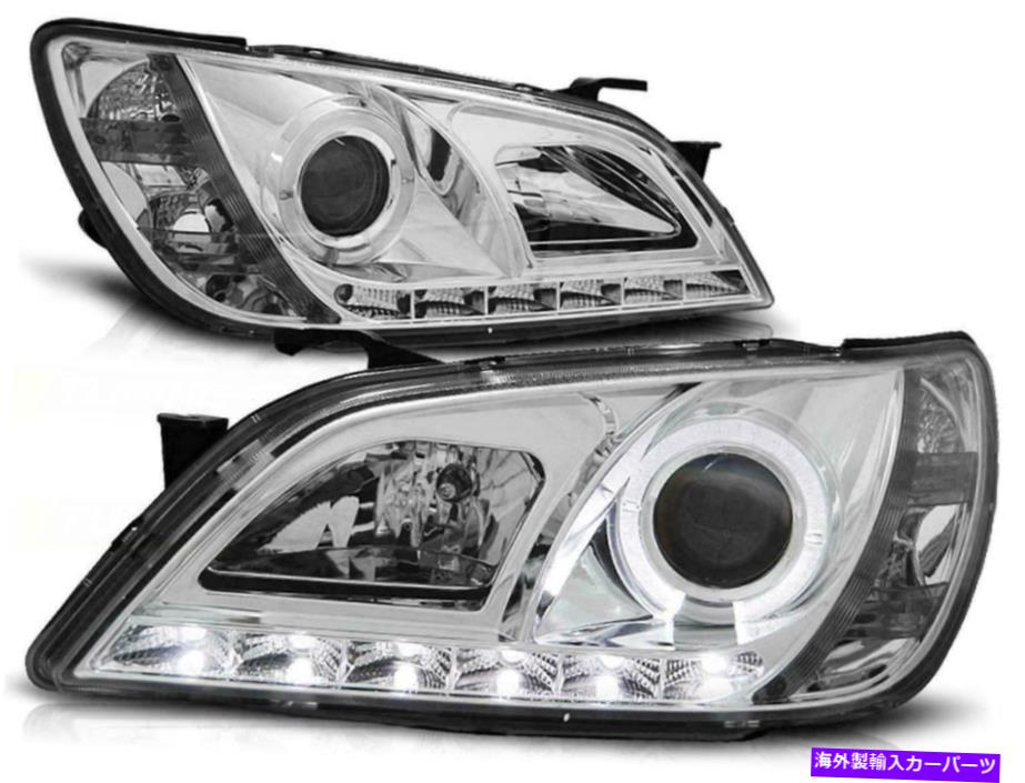 USヘッドライト 昼間のランニングライト光学ヘッドライトセットレクサスは01-05クリアクローム仕上げです daytime running lights optics headlight set Lexus IS 01-05 clear chrome finish【並行輸入品】