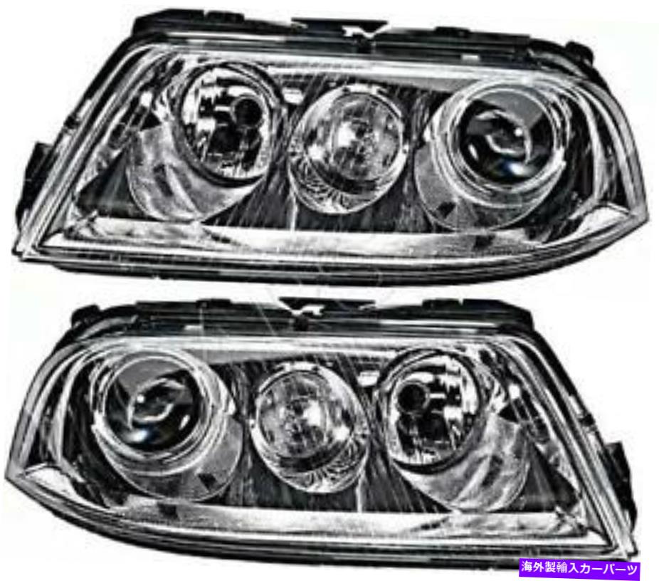 USヘッドライト Hella Headlight vw Passat B5 B5.5用の左+右D2S 12V HELLA Headlight Left+Right D2S 12V For VW Passat B5 B5.5【並行輸入品】