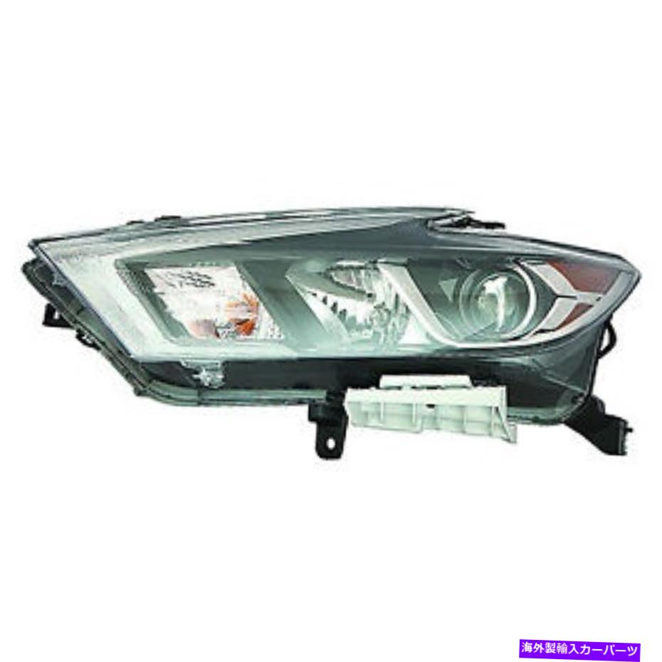 USヘッドライト 16-18マキシマ（運転席側）NI2502235C用の交換用ヘッドライトアセンブリ Replacement Headlight Assembly for 16-18 Maxima (Driver Side) NI2502235C【並行輸入品】