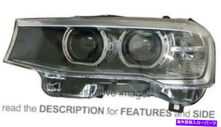 USヘッドライト LHDヘッドライトBMW X3 F25 2014左側63117401131 LHD Headlight Bmw X3 F25 2014 Left Side 63117401131【並行輸入品】