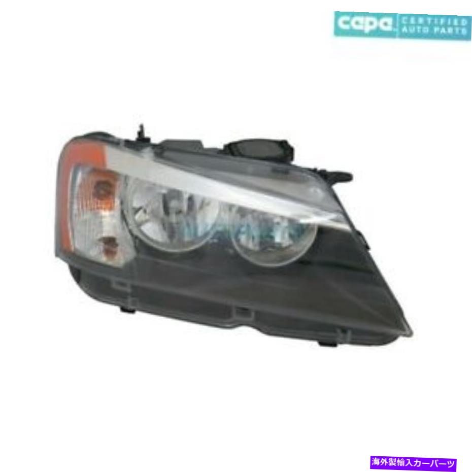 USヘッドライト 新しい右側のハロゲンヘッドライトアセンブリは2011-2014 BMW X3 BM2503170C CAPA NEW RIGHT SIDE HALOGEN HEADLIGHT ASSEMBLY FITS 2011-2014 BMW X3 BM2503170C CAPA【並行輸入品】