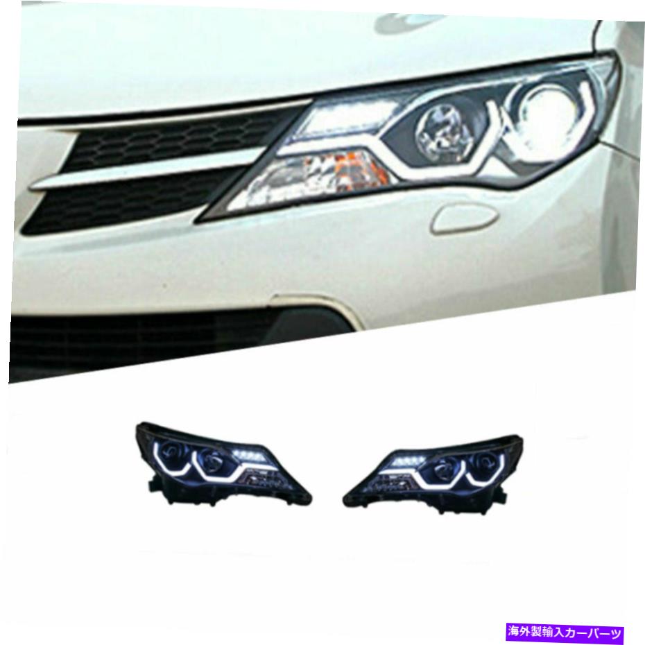 USヘッドライト RAV4 13-15 LEDデイタイムランニングライトダイナミックシグナルキセノンLO / HIビーム For RAV4 13-15 LED Daytime Running lights Dynamic Signal Xenon Lo/Hi Beam【並行輸入品】｜Us Custom Parts Shop USDM