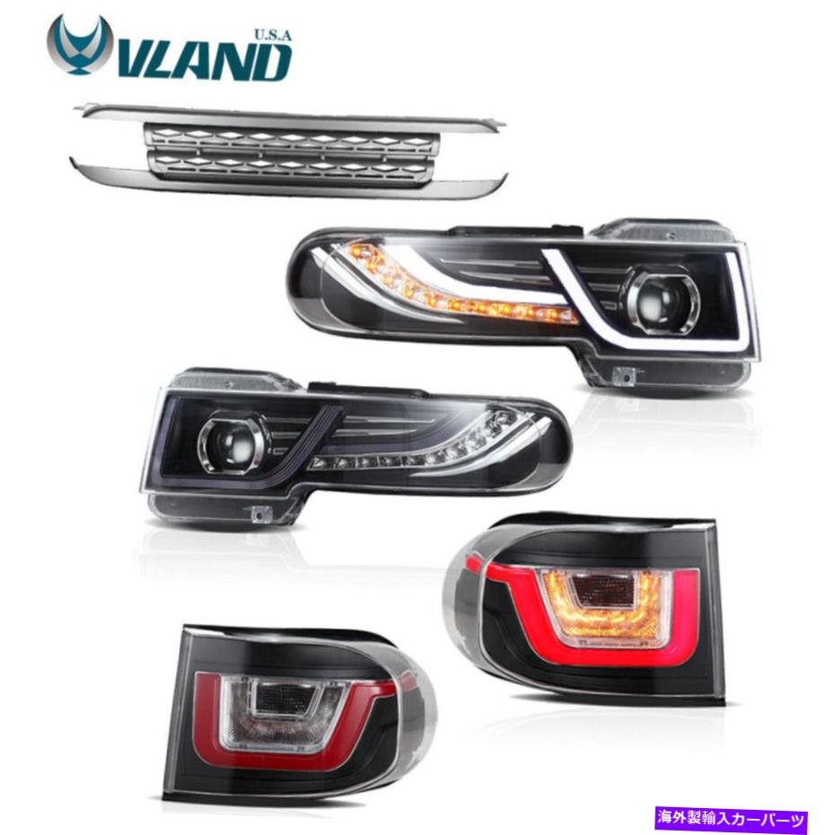 USヘッドライト トヨタ2007-2015 Grilleを含むFJ CruiserのためのLEDヘッドライト＆テールライト LED Headlights & Tail Lights For Toyota 2007-2015 FJ Cruiser Including Grille【並行輸入品】