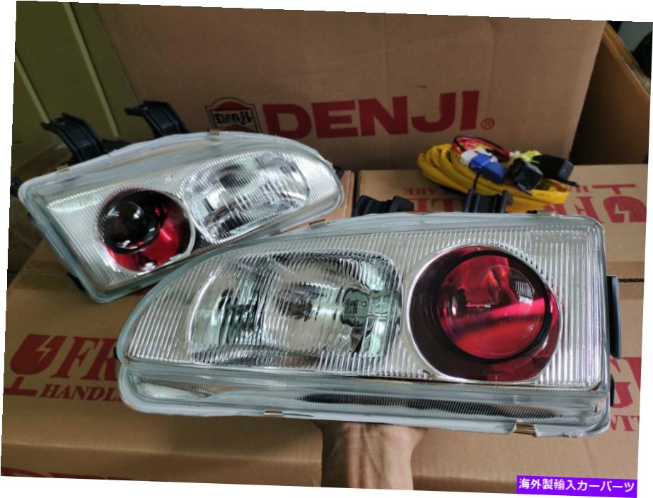 USヘッドライト Denji Civic 92-95 EG4 EG6 EG8 EG9 EJ1 EHプロジェクターヘッドライト（DJ-HD767） DENJI civic 92-95 eg4 eg6 eg8 eg9 ej1 eh PROJECTOR HEADLIGHTS (DJ-HD767)【並行輸入品】