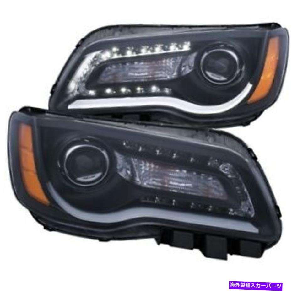 USヘッドライト Anzo 121495プロジェクターヘッドライト11-14 Chrysler 300新しい Anzo 121495 Projector Headlight Set For 11-14 Chrysler 300 NEW【並行輸入品】