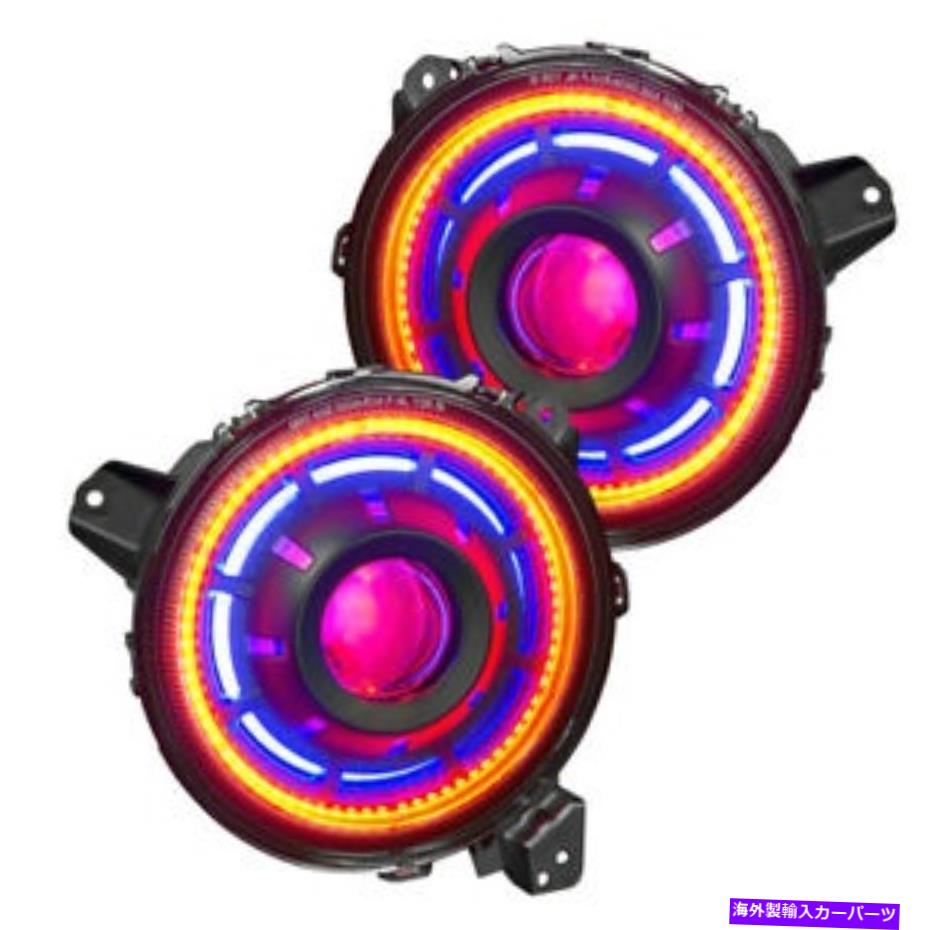 USヘッドライト Oracle Lighting 18フィッツジープJL / JT LED BI-LEDヘッドライトキットPN 5839-334 ORACLE LIGHTING 18- Fits Jeep JL / JT LED Bi-LED Headlight Kit PN 5839-334【並行輸入品】｜Us Custom Parts Shop USDM