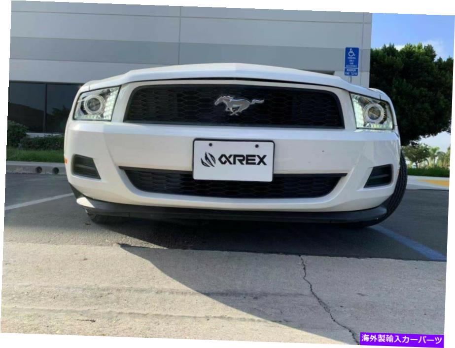 USヘッドライト 2010-2012 Ford Mustang V6＆GTのためのアルファレックスの黒いLuxx LEDプロジェクターのヘッドライト AlphaRex Black LUXX LED Projector Headlights for 2010-2012 Ford Mustang V6 & GT【並行輸入品】