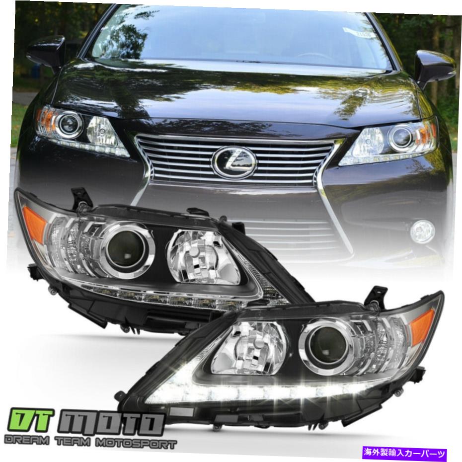 USヘッドライト 2013-2015 Lexus ES350 ES300H HID / Xenon DRLプロジェクターヘッドライトヘッドランプ For 2013-2015 Lexus ES350 ES300h HID/Xenon DRL Projector Headlights Headlamps【並行輸入品】