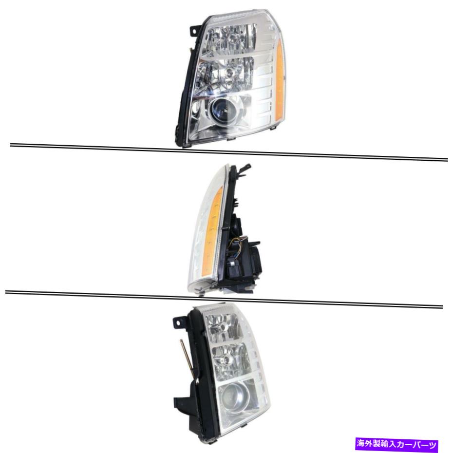 USヘッドライト Cadillac Escalade ESV 2007-2014のための新しいGM2502348運転者側のヘッドライト New GM2502348 Driver Side Headlight for Cadillac Escalade ESV 2007-2014【並行輸入品】｜Us Custom Parts Shop USDM