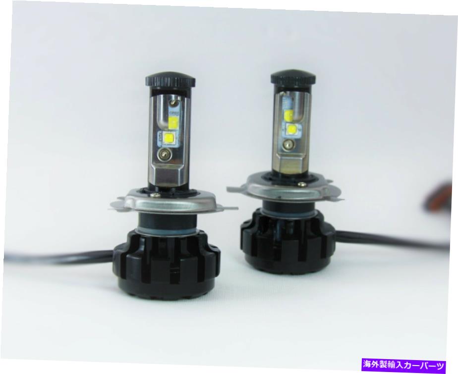 USヘッドライト H4本物のクリー族LEDヘッドライト電球6000K HIDホワイト - ペア H4 Genuine CREE LED Headlight Bulbs 6000K HID White - Pair【並行輸入品】|Us Custom Parts Shop USDM
