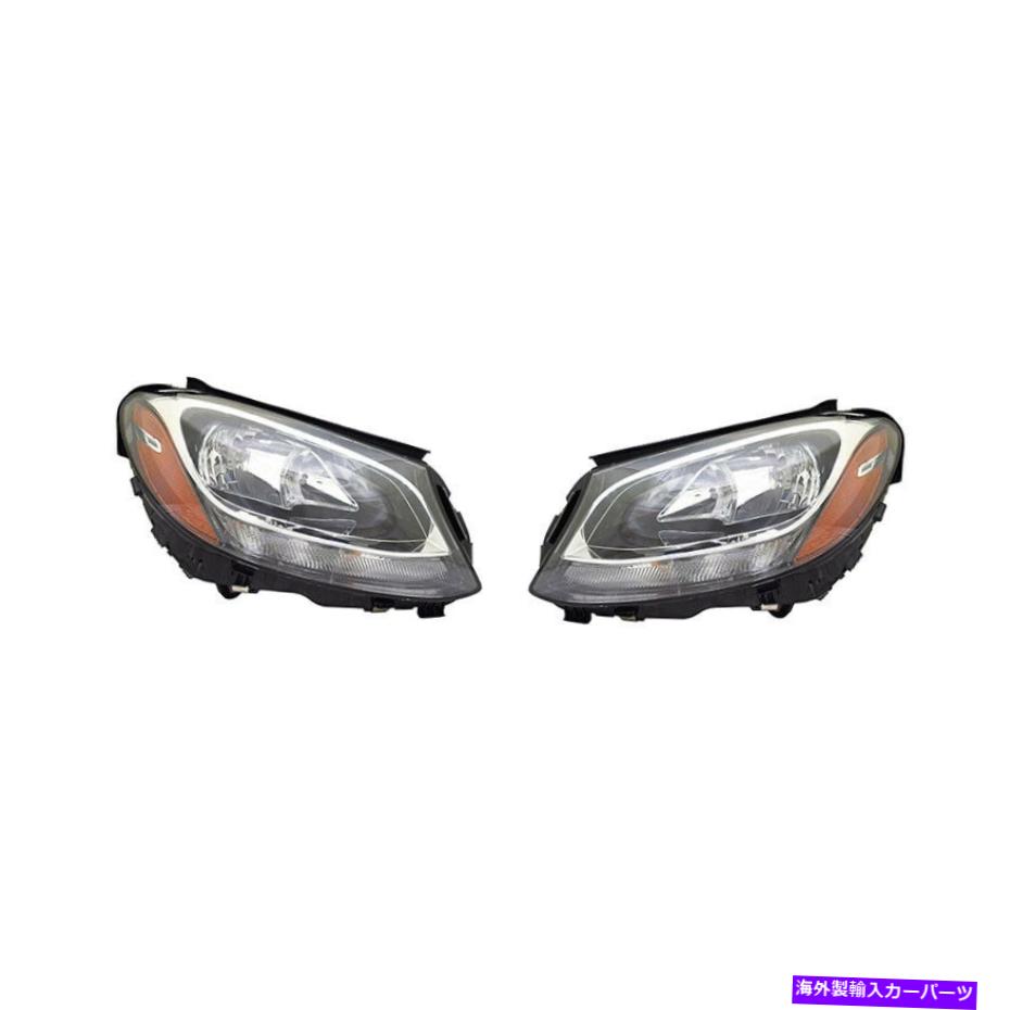 USヘッドライト 新しいヘッドライトペアはメルセデスベンツC300 2015-2016 MB2503220 205-906-71-02 NEW HEADLIGHT PAIR FITS MERCEDES BENZ C300 2015-2016 MB2503220 205-906-71-02【並行輸入品】