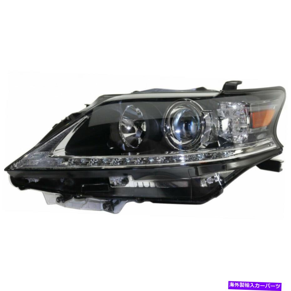 USヘッドライト LEXUS RX350 / RX450Hヘッドライト2013 14 15ドライバサイドハロゲンカーパ用 For Lexus RX350/RX450H Headlight 2013 14 15 Driver Side Halogen CAPA【並行輸入品】