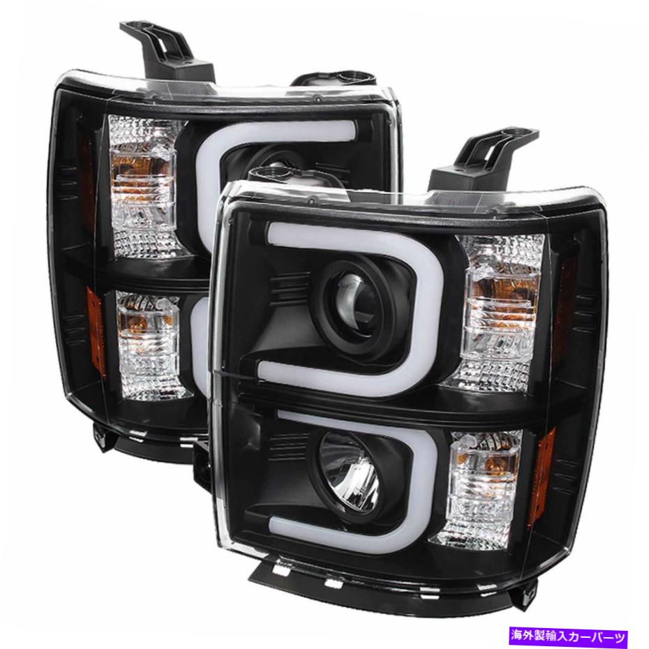 USヘッドライト Spyder Auto 5079473プロジェクターヘッドライトは14-15 Silverado 1500に収まります Spyder Auto 5079473 Projector Headlights Fits 14-15 Silverado 1500【並行輸入品】