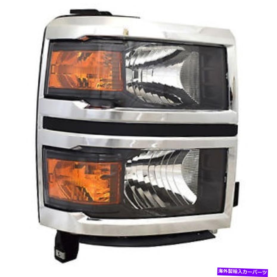 USヘッドライト シボレーSilverado 1500(助手席側)GM2503410C用ヘッドライトアセンブリ Headlight Assembly for Chevrolet Silverado 1500 (Passenger Side) GM2503410C【並行輸入品】|Us Custom Parts Shop USDM