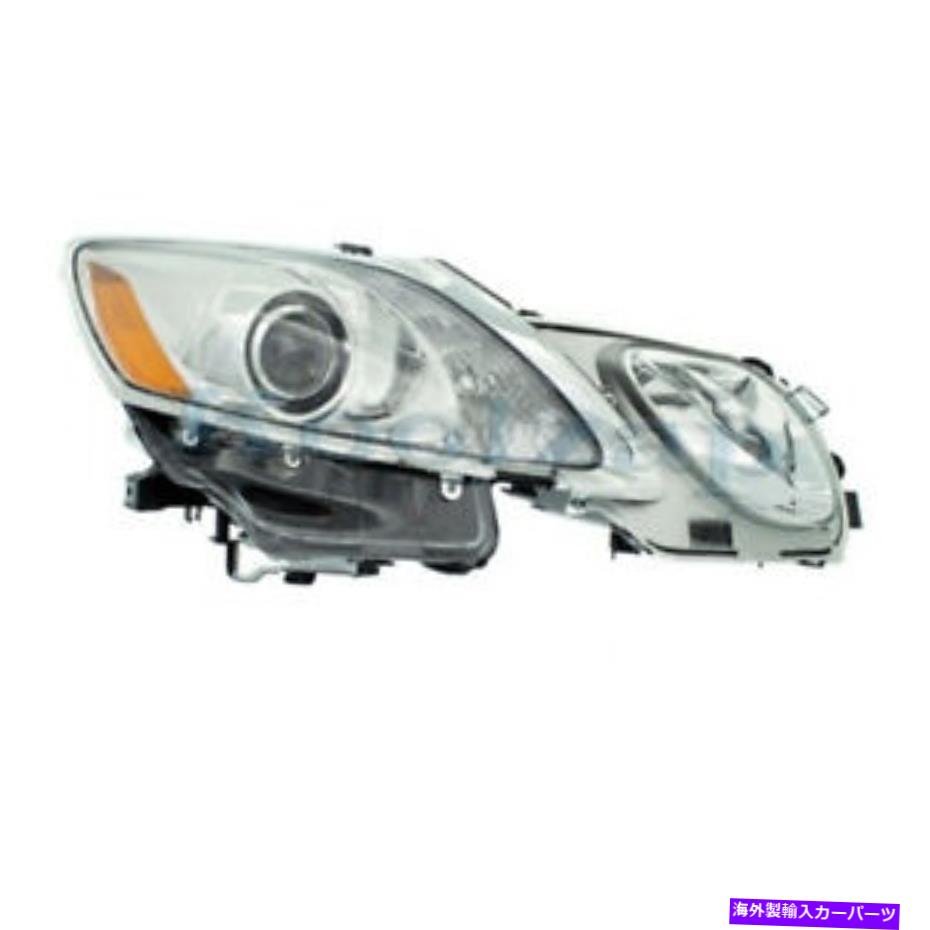 USヘッドライト 07-11 GS350 / GS430 / GS460フロントヘッドライトヘッドランプW /洗濯機穴右側 For 07-11 GS350/GS430/GS460 Front Headlight Headlamp w/Washer Holes Right Side【並行輸入品】