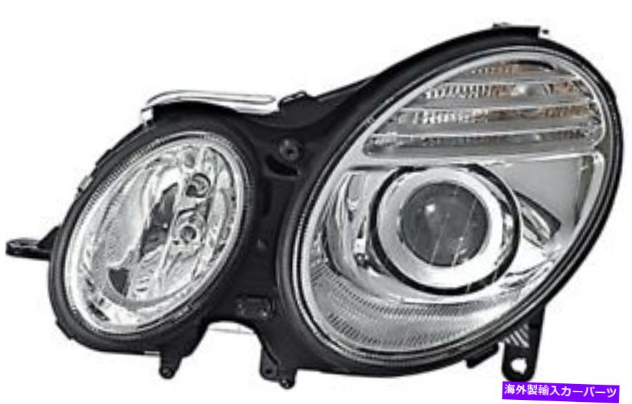USヘッドライト Hella Mercedes E-Class W211 Facelift 2006-2009 Bi Xenonヘッドライト左 HELLA Mercedes E-Class W211 Facelift 2006-2009 Bi Xenon Headlight Left【並行輸入品】