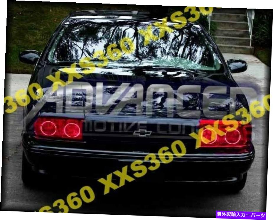 USヘッドライト Chevrolet Caprice / Impala 78-96赤いLEDの天使の目のためのOracle Haloヘッドライト ORACLE Halo HEADLIGHTS for Chevrolet Caprice/Impala 78-96 RED LED Angel Eyes【並行輸入品】