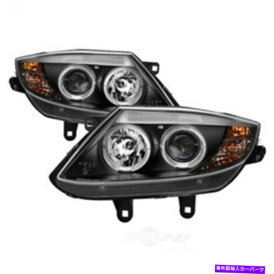 USヘッドライト ヘッドライトセット-HALOプロジェクターヘッドライトSpyder Auto 5029676 Headlight Set-Halo Projector Headlights SPYDER AUTO 5029676【並行輸入品】