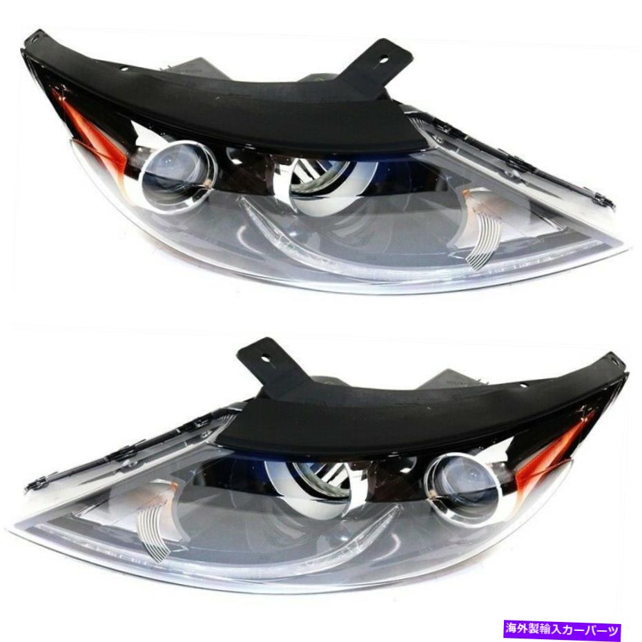 USヘッドライト 921023W150,921013W150 Capaドライバ＆旅客サイドLH RH for Kia Sportage 11-12 921023W150, 921013W150 CAPA Driver & Passenger Side LH RH for Kia Sportage 11-12【並行輸入品】｜Us Custom Parts Shop USDM