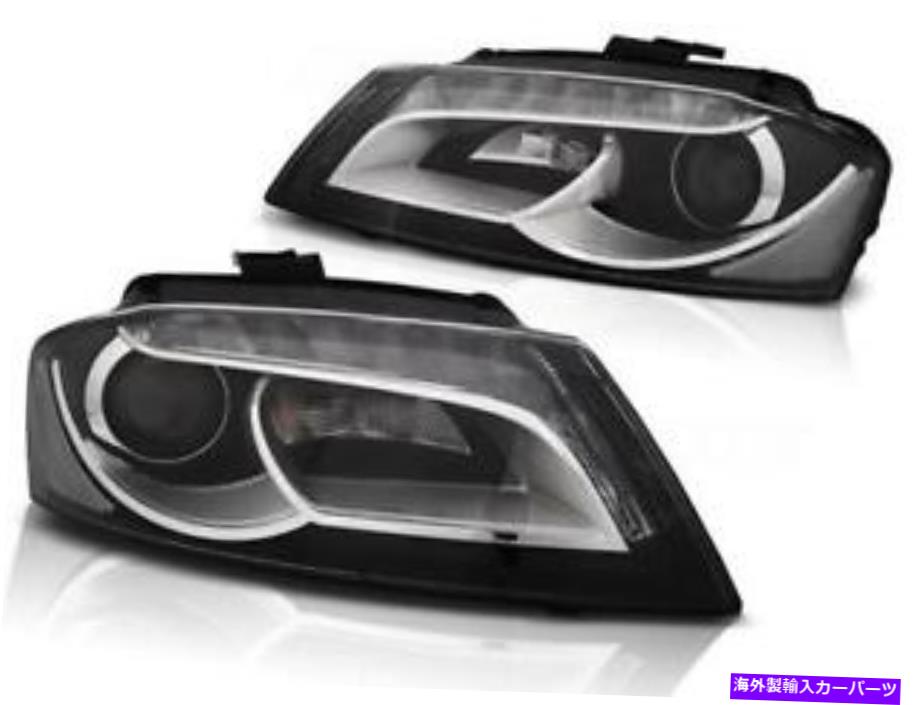 USヘッドライト Audi A3 8P 08-12のための現実の日中のランニングライトを持つLEDヘッドライトセット LED Headlight Set with real daytime running lights FOR Audi A3 8P 08-12【並行輸入品】|Us Custom Parts Shop USDM