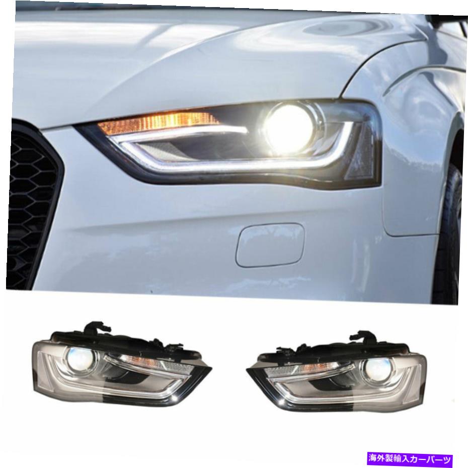 USヘッドライト Audi A4 LEDヘッドライトプロジェクターHID LED DRLのOEM Halogen 2009-2012 For Audi A4 LED Headlights Projector HID LED DRL Replace OEM Halogen 2009-2012【並行輸入品】|Us Custom Parts Shop USDM