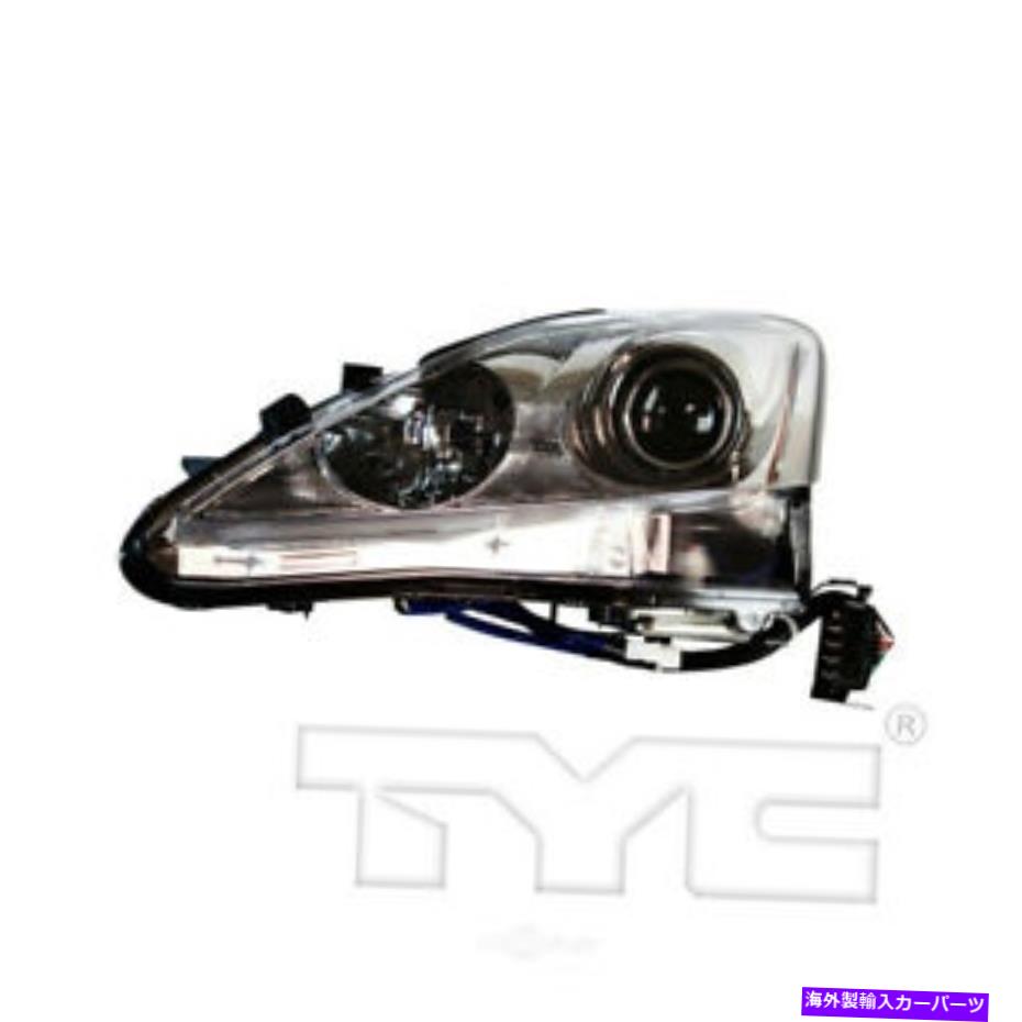 USヘッドライト TYCヘッドライトヘッドランプフロントヘッドライト左ドライバーサイドSAE /ドット承認 TYC Headlight Headlamp Front Head Light Left Driver Side SAE/DOT Approved【並行輸入品】